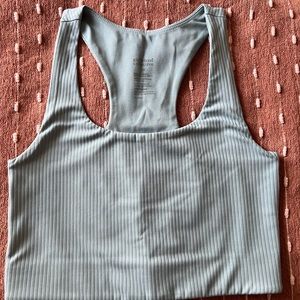 Girlfriend Collective - Mist RIB Paloma Racerback Bra